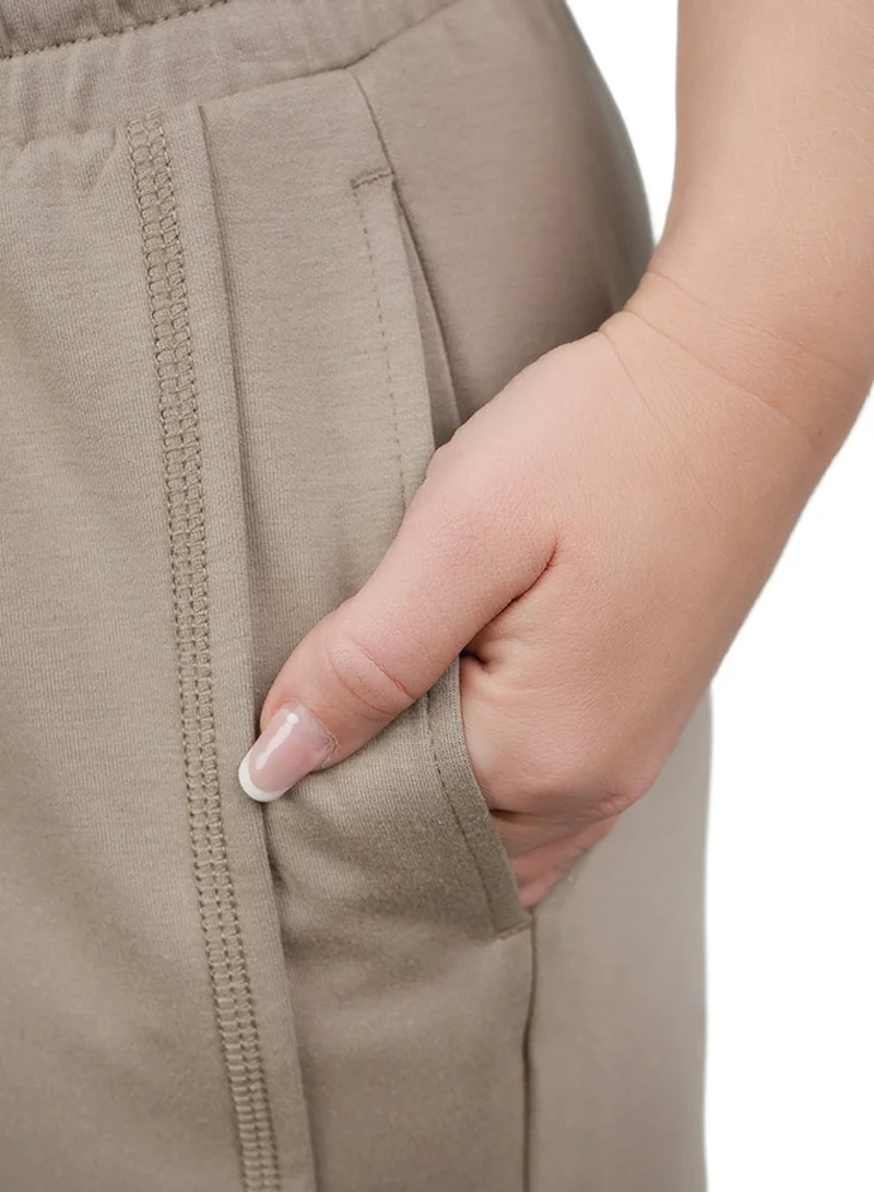 GIORDANO  Women’s High-Waist Interlock Audrey Pant for Women | Best Price UAE